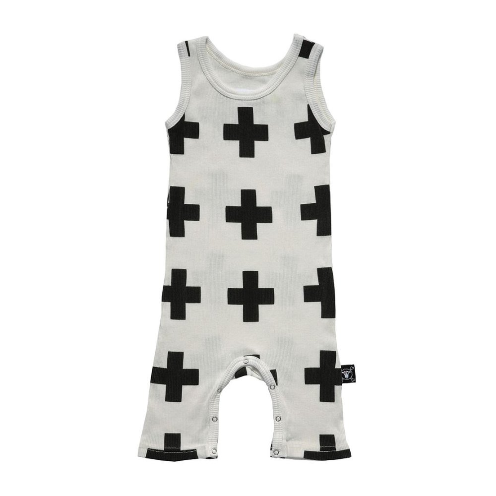 Nununu Tank Playsuit White